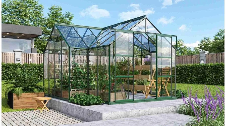 üvegház VITAVIA SIRIUS PC 6 mm zöld színű LG632