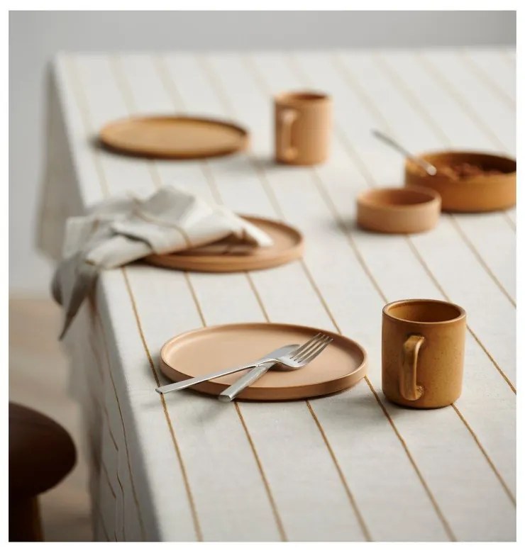 Pamut asztalterítő 140x320 cm Line – Södahl