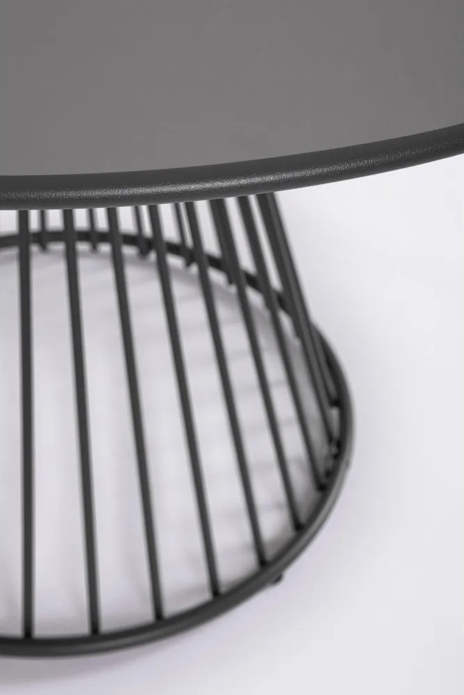 Acél kerek kerti étkezőasztal ø 120 cm Austin – Bizzotto