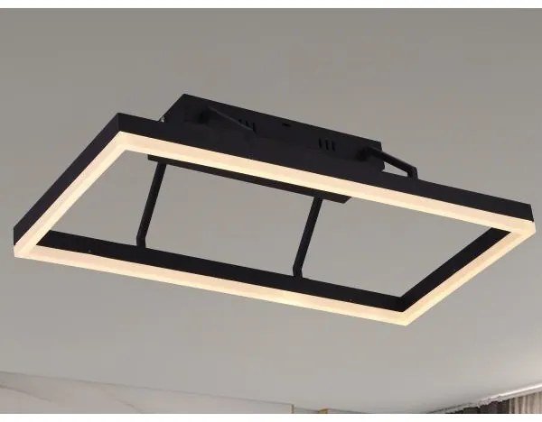Fényerőszabályozható felületre szerelt LED csillár LED/40W/230V 3000-6500K + távirányító