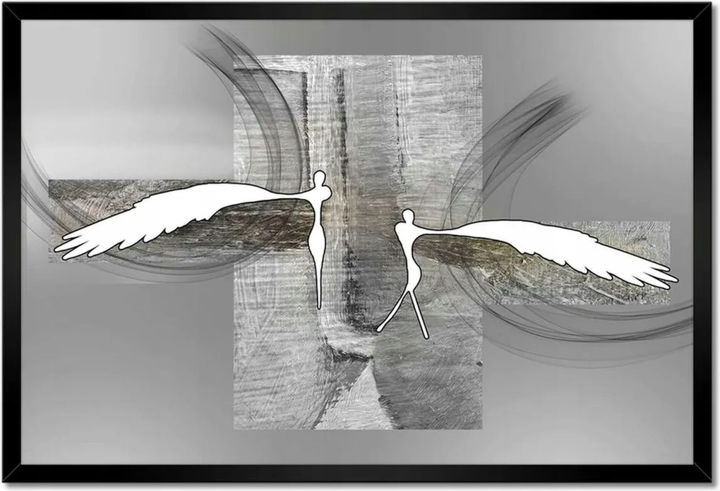 Poszterek keretben 60x40 A boldogság angyalai