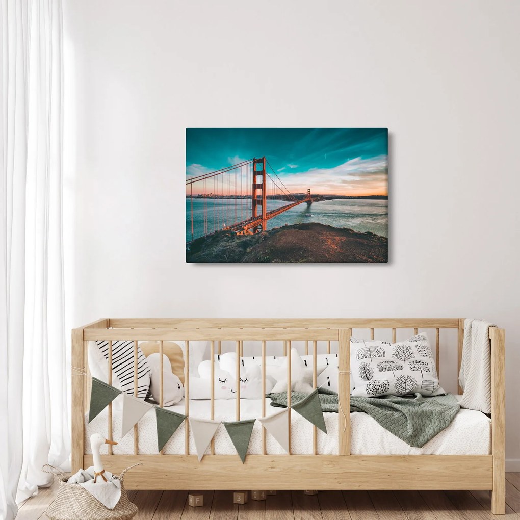 Kép - Golden Gate, San Francisco (90x60 cm)