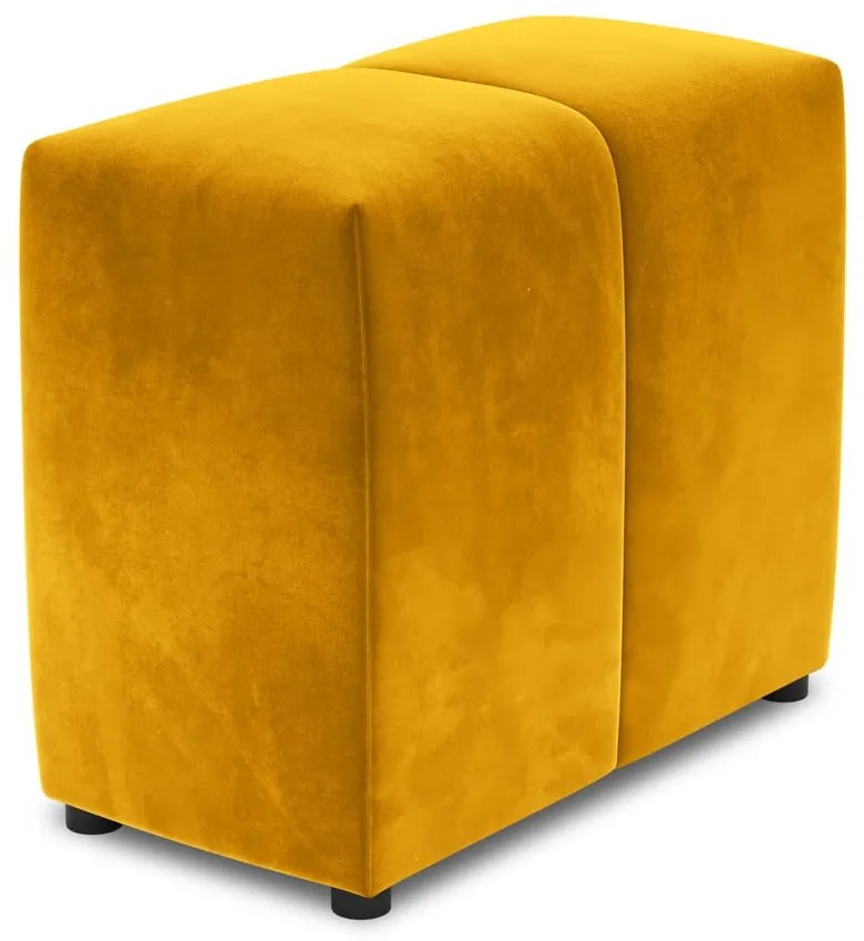 Sárga bársony háttámla moduláris kanapéhoz Rome Velvet - Cosmopolitan Design