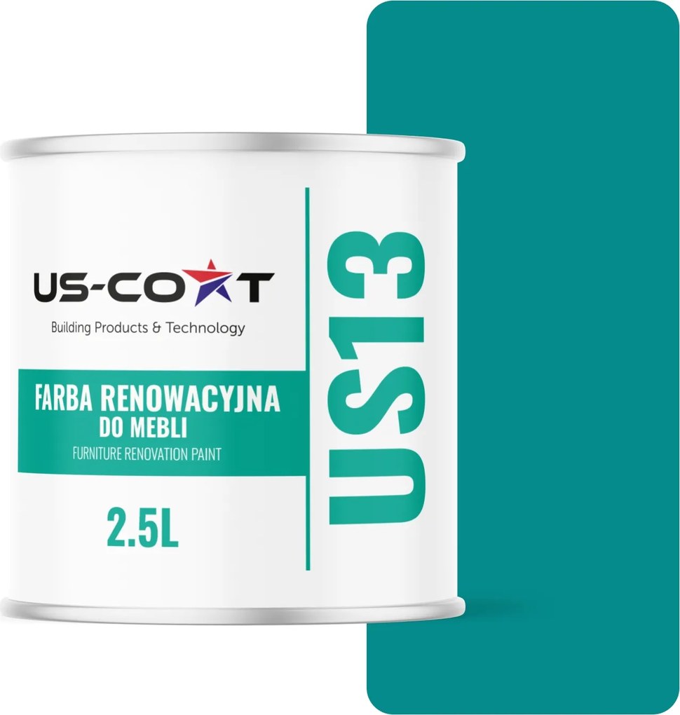 Konyhabútor Festék Szekrény Frontok Kék Türkiz RAL5018 Matt 2,5L