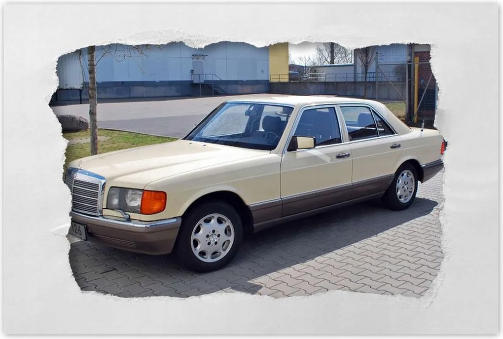 Poszterek 120x80 Mercedes W126