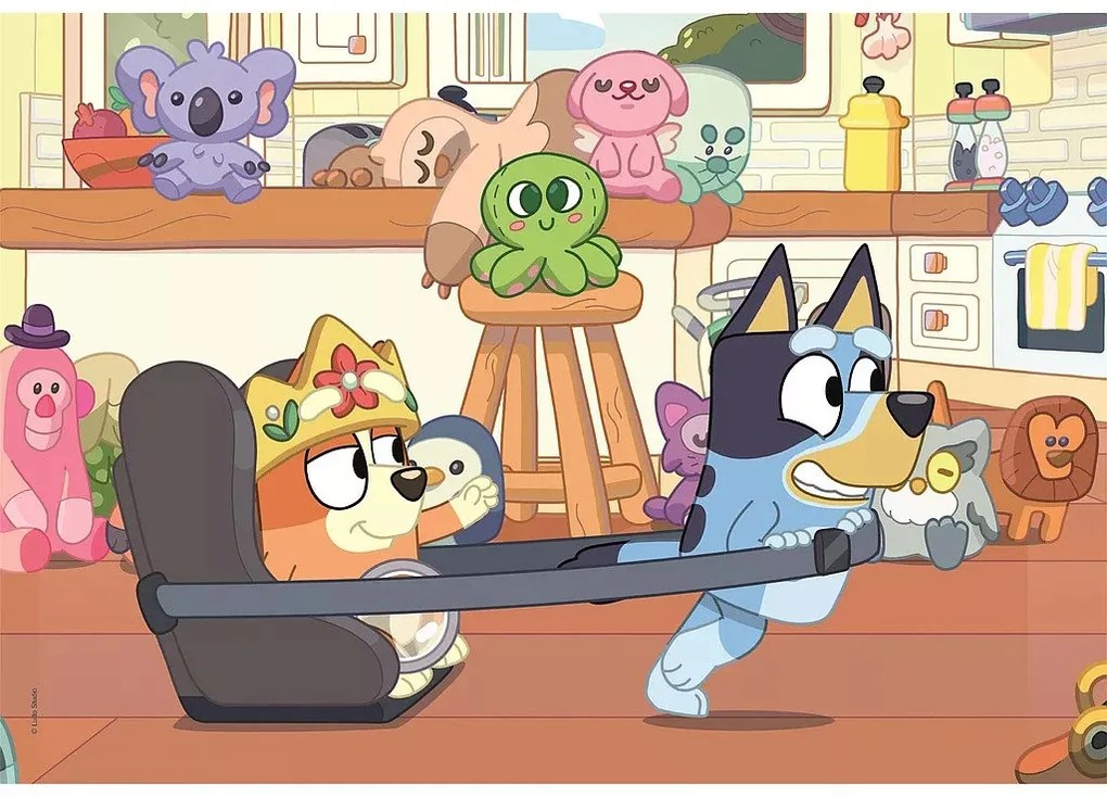 Bluey Imagination 2x60 db-os puzzle Clementoni