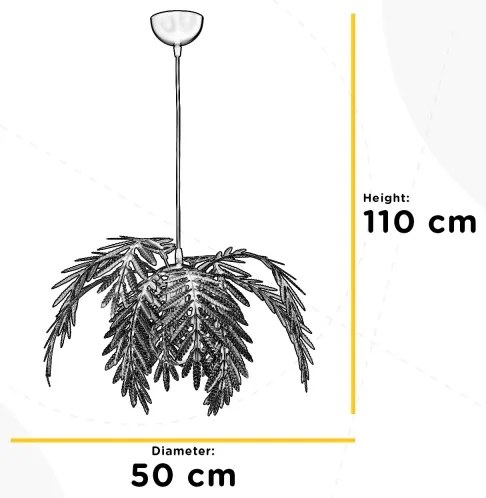 ONLI - Csillár zsinóron DUBAI 1xE27/22W/320V arany