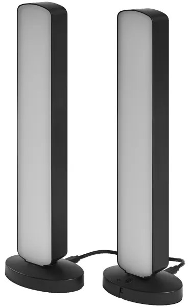 Ledvance - KÉSZLET 2x LED RGBW Dimmelhető asztali lámpa MOOD LIGHT LED/4W/230V + távirányító