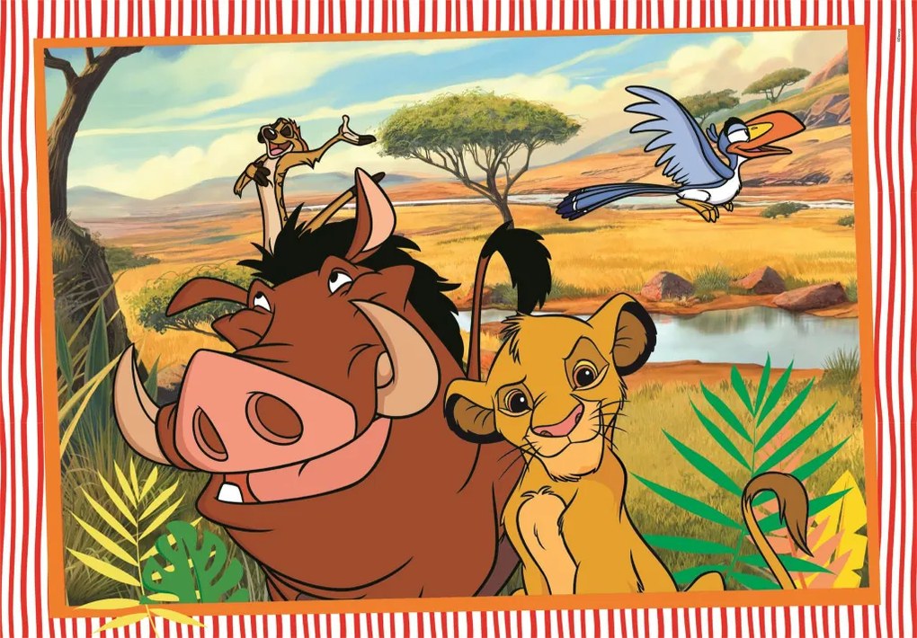 Disney Classics Funny Time 2x20 db-os puzzle Clementoni