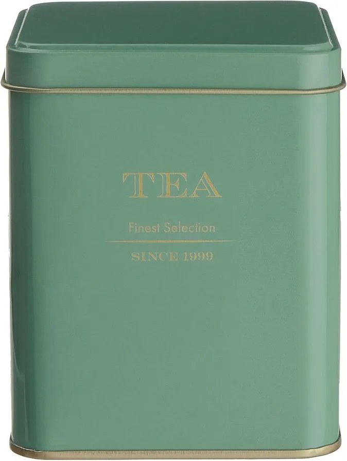 TIN TIN fém teás doboz, zöld 790 ml