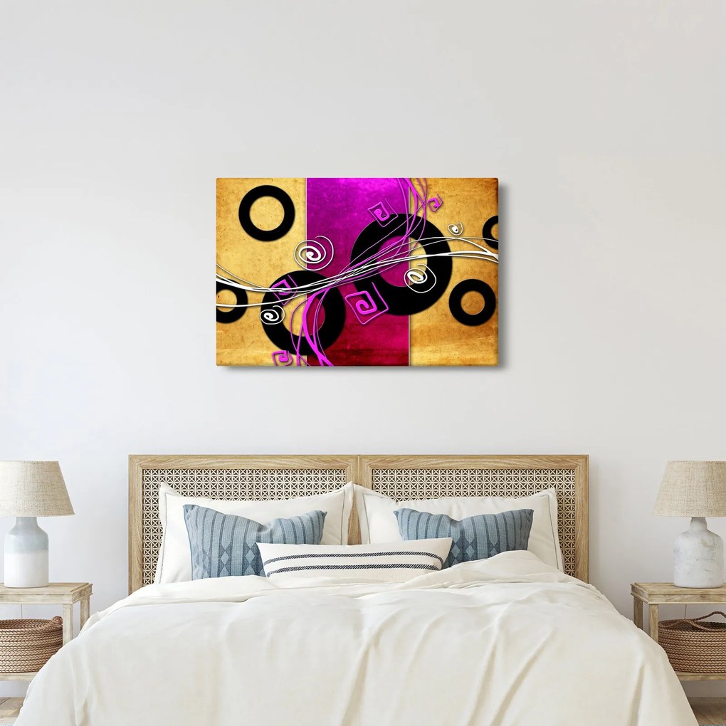 Az absztrakció képe (90x60 cm)