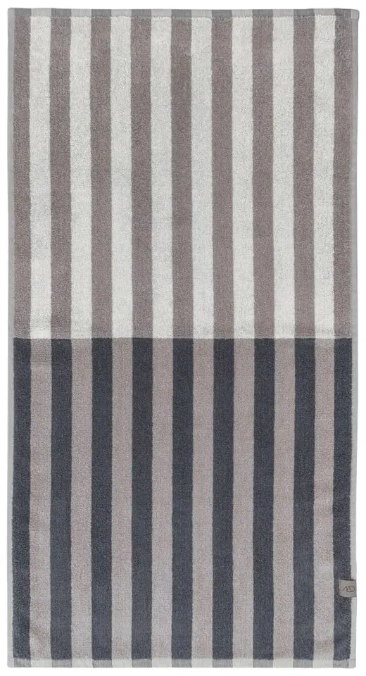 Kék-szürke organikus pamut törölköző szett 2 db-os 40x55 cm Disorder – Mette Ditmer Denmark