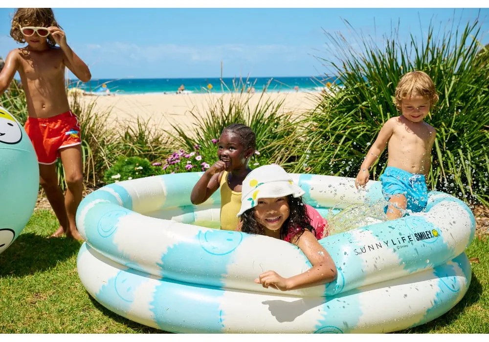 Sunnylife Smiley felfújható medence, ø 165 cm - Sunnylife