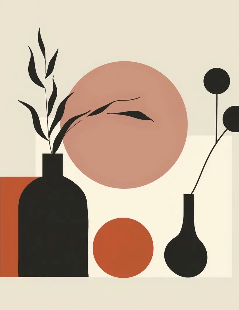 Poszter 50x65cm Növény asztal