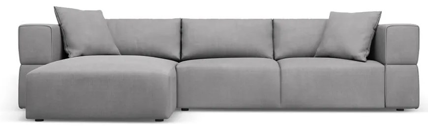 Világosszürke sarokkanapé (bal oldali) Esther – Milo Casa