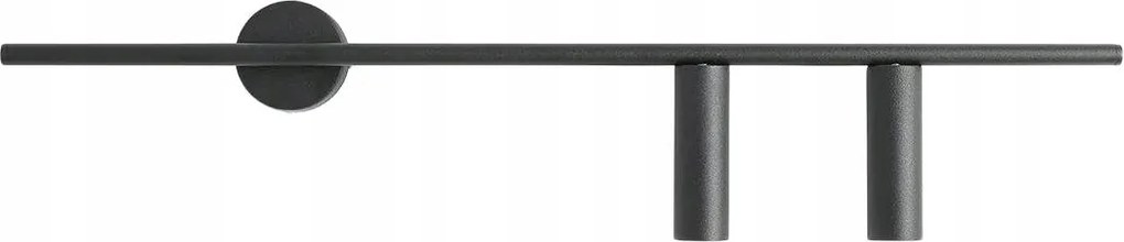 Fali lámpa, fali lámpa fekete nappaliba, hálószobába fém Trevo 2 P XX