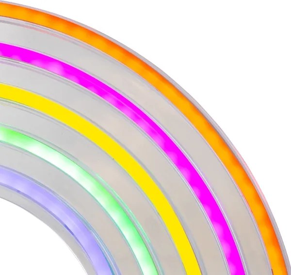 Atmosphera - LED neon falidekoráció RAINBOW LED/5V