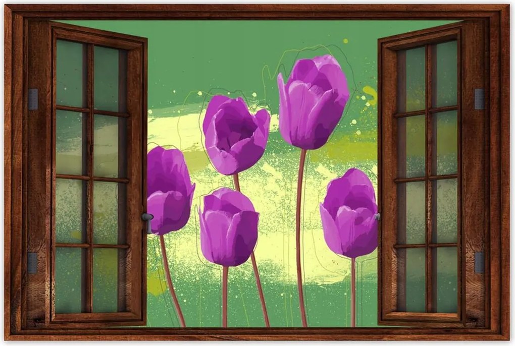 Poszterek 60x40 Mezei pipacs Divatos minta