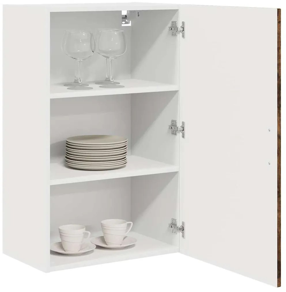 Fali konyhaszekrény Füstölt tölgy 50 x 31 x 80 cm Faanyag