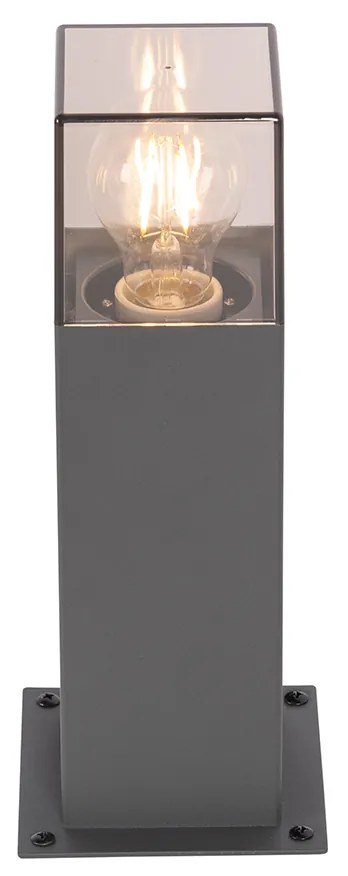 Modern kültéri állólámpa 30 cm sötétszürke IP44 - Denmark