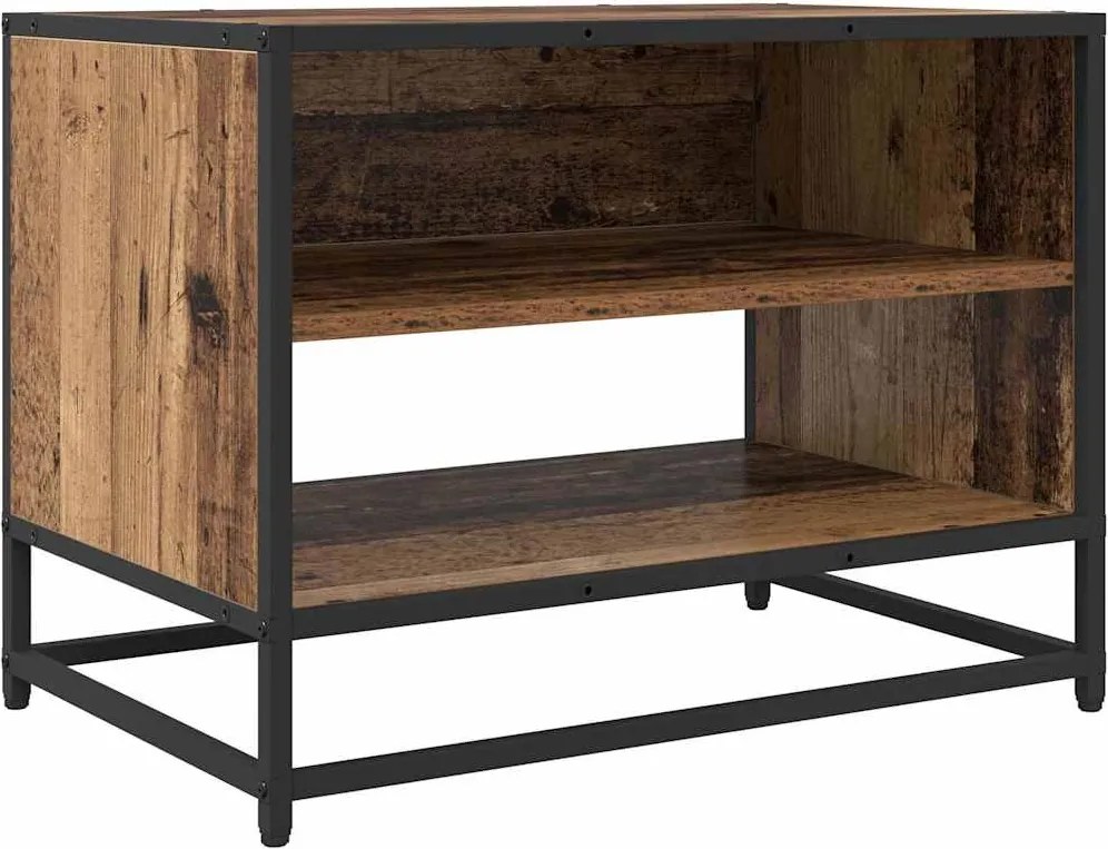 vidaXL TV egységek Öreg fa 61 x 40 x 46 cm Faanyag
