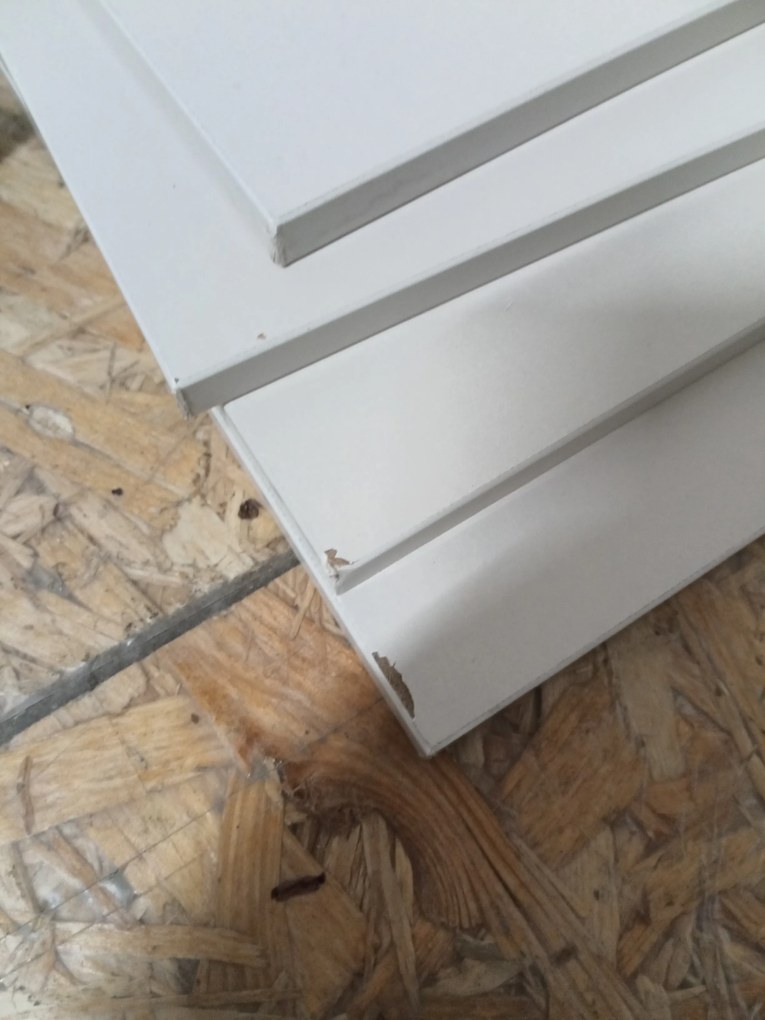 AKCIÓ Fali polc SHELVIX 55 cm fehér II. minőség