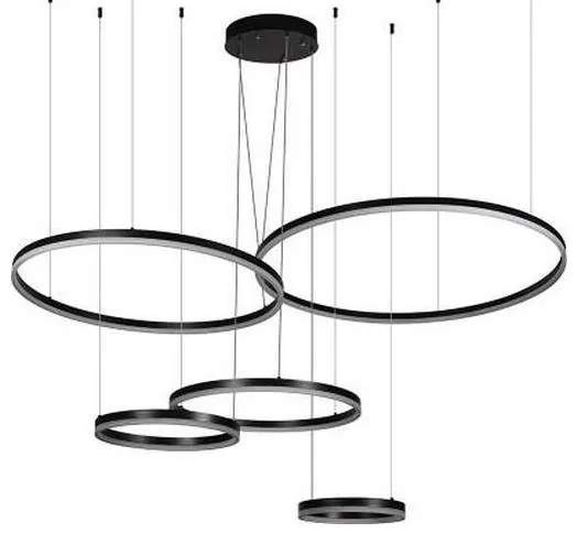 LED Dimmelhető csillár zsinóron LED/220W/230V 3000-6500K + távirányítás