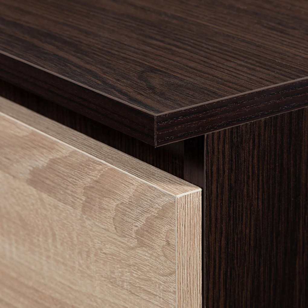 TV asztal Darian  (wenge + szonoma tölgy). Akció -13%. 1069383