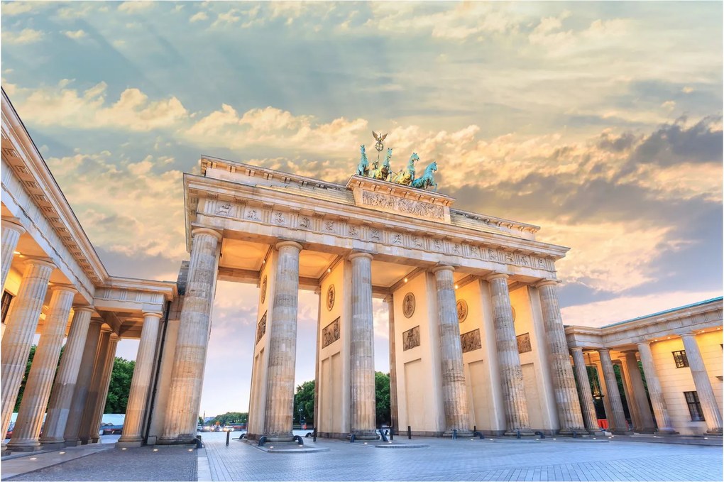 Kép - Brandenburgi kapu, Berlin, Németország (90x60 cm)