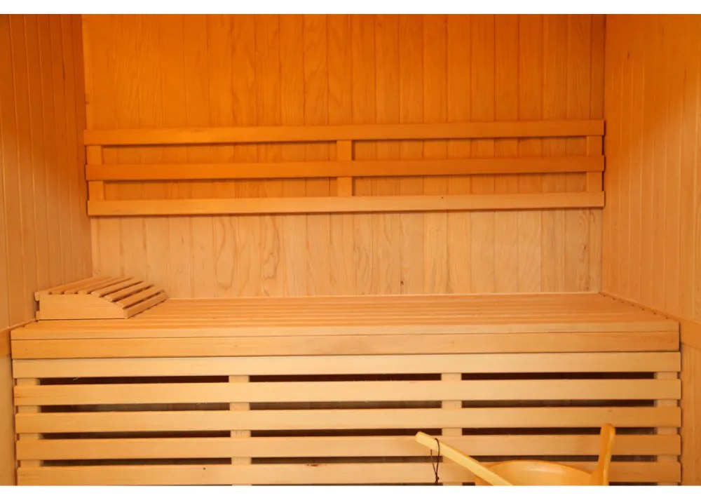 Sauna DeLuxe HR4045 Finnország, barna