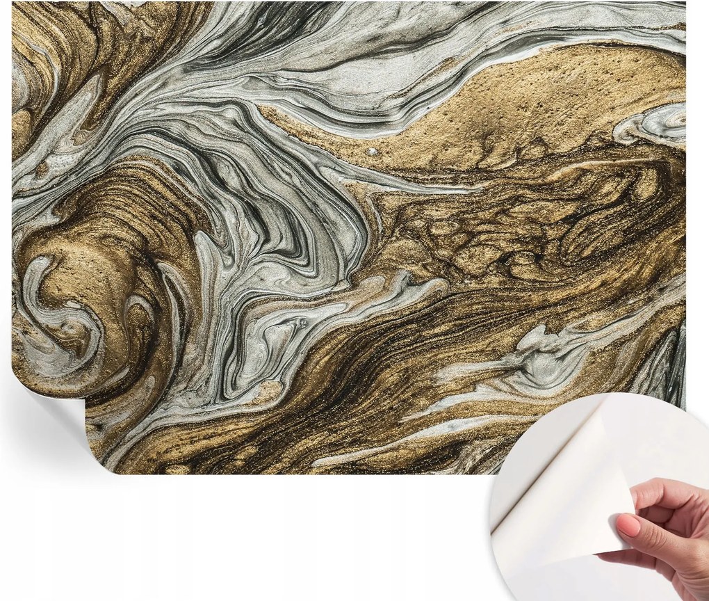 Modern öntapadós fali fotótapéta Absztrakt örvények 208x146 cm