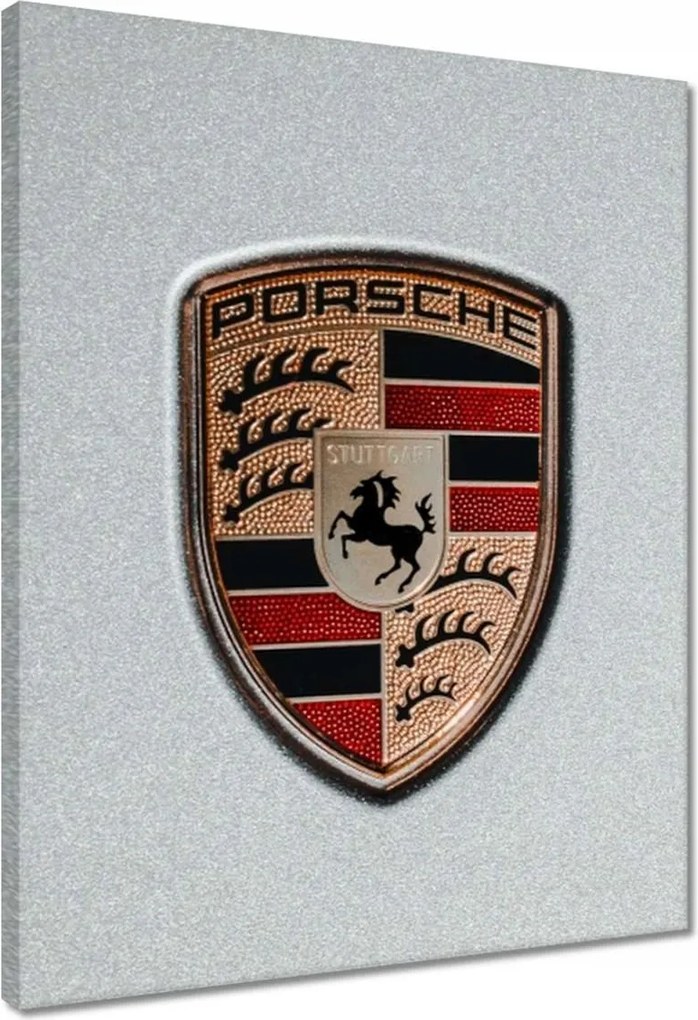 Vászonkép 40x50 Porsche logó