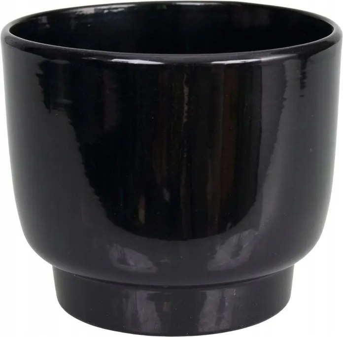 Kerámia fedő fekete talppal 13,3 x 15,2 cm