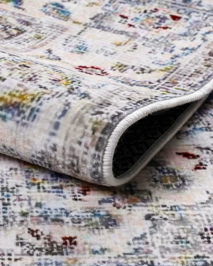 Carpetum bézs, klasszikus, virágmintás szőnyeg 120x180