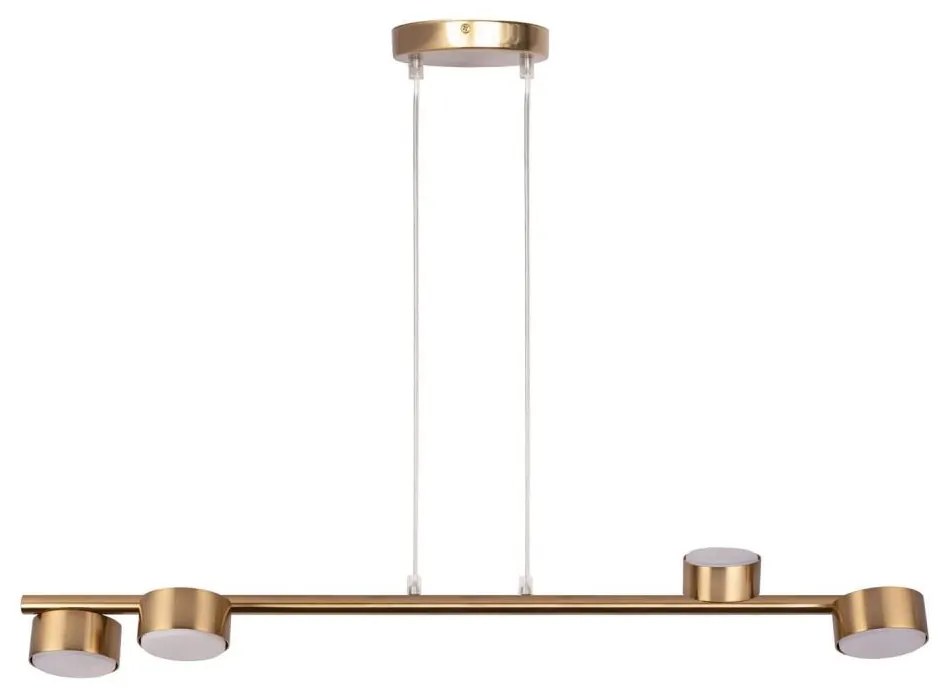 Csillár zsinóron PUNTO 4xGX53/12W/230V arany