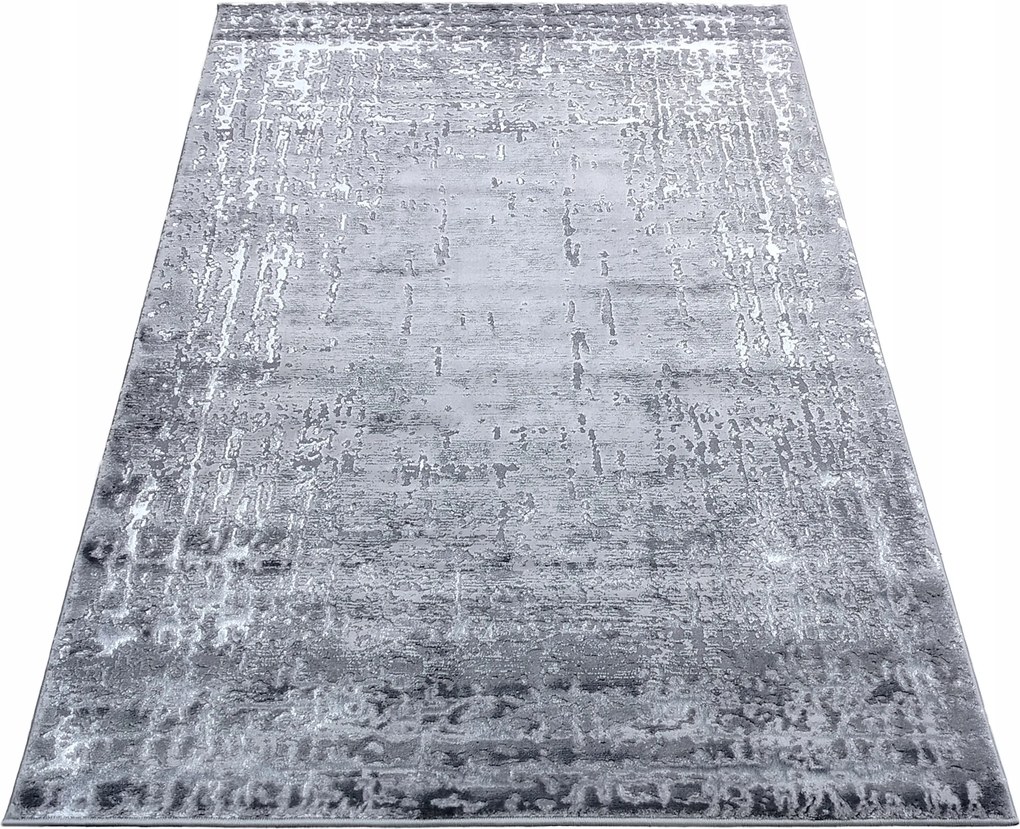 Ipari Szőnyeg 200x290 Nappaliba Szürke Villanó