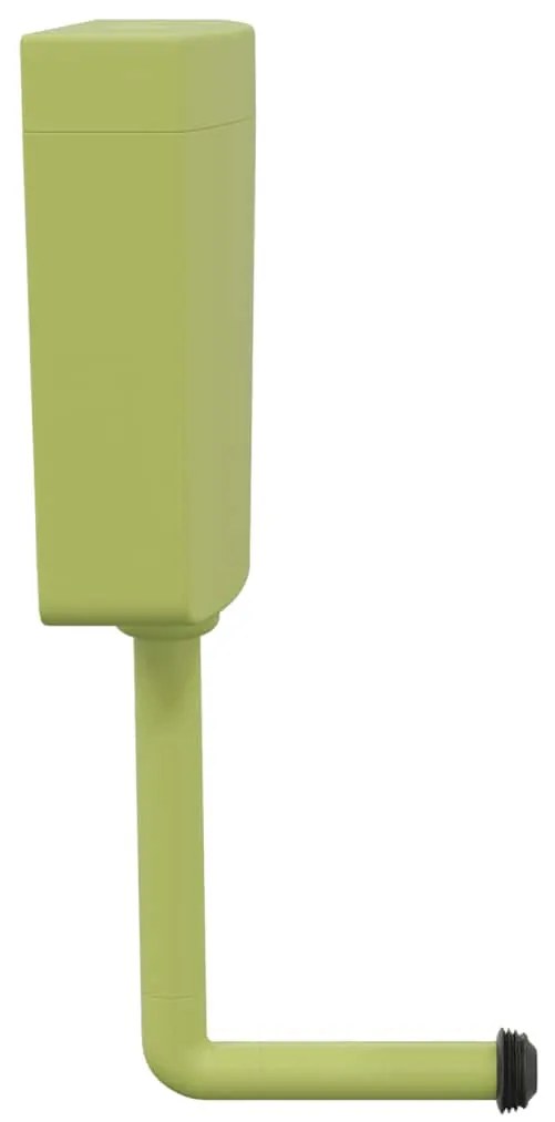 Olívazöld WC-tartály alsó vízbemenettel 3/6 liter