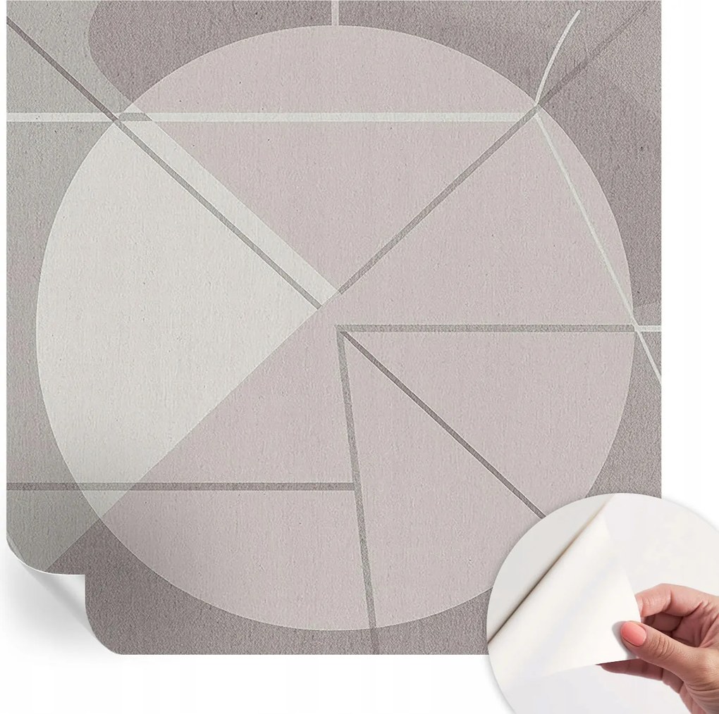 Öntapadós fotótapéta Design Absztrakt geometria 250x250 cm