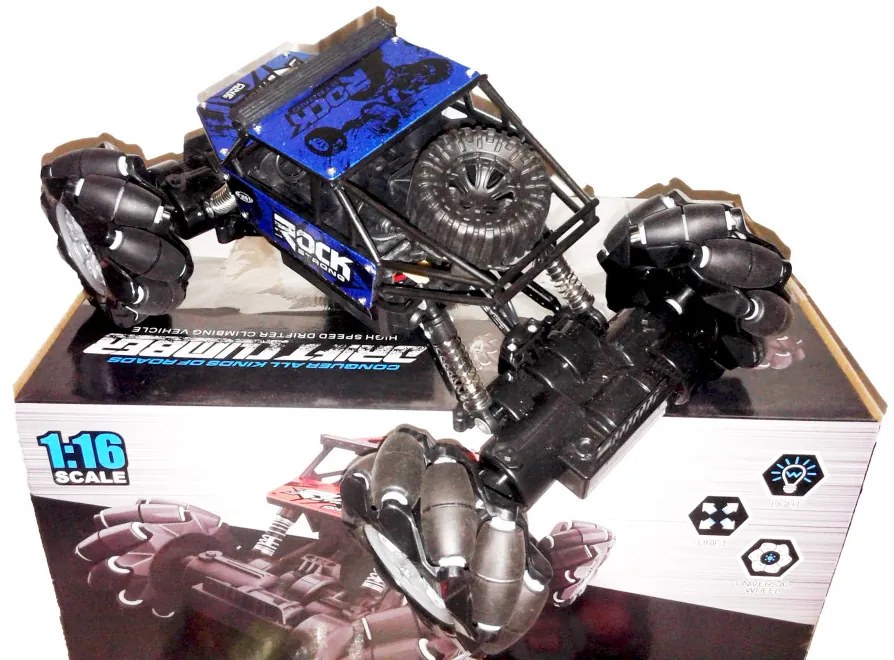 1:16 JZL Drift Climber Többirányú Driftelő Sziklamászó Terepjáró Autó 7.4 V Li-ion Akku Transzverz Rock Crawler