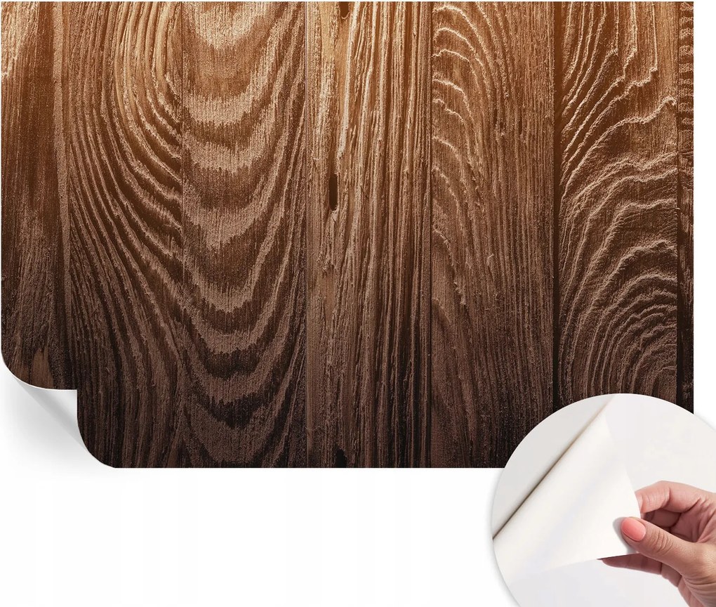 Dekoratív Öntapadós Tapéta Divatos Minták Fa Befőttesüvegek 104x70 cm