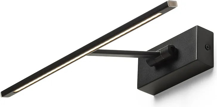 RENDL FRESCO 34 fali lámpa fekete 230V LED 6W 3000K