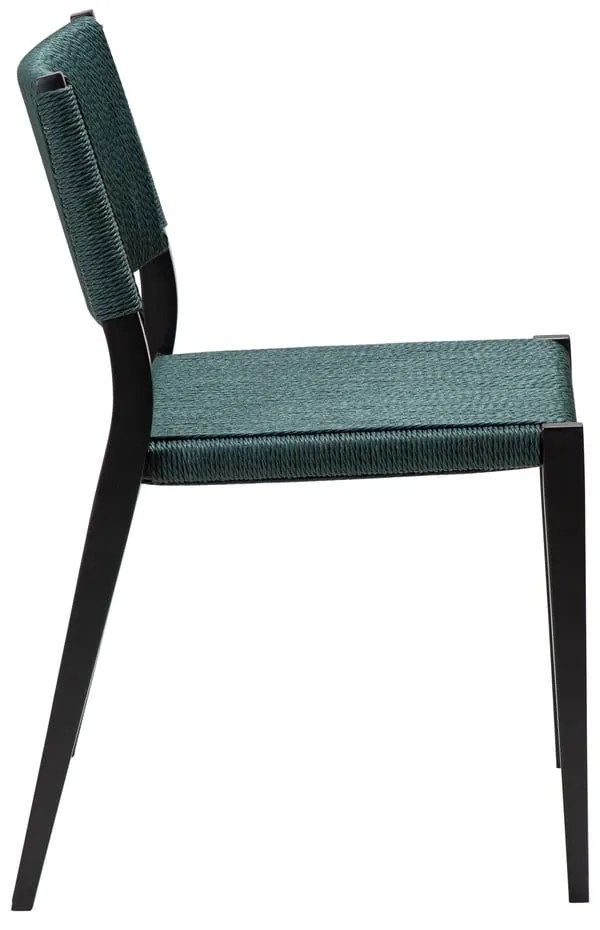 Türkiz étkezőszék Loop – DAN-FORM Denmark