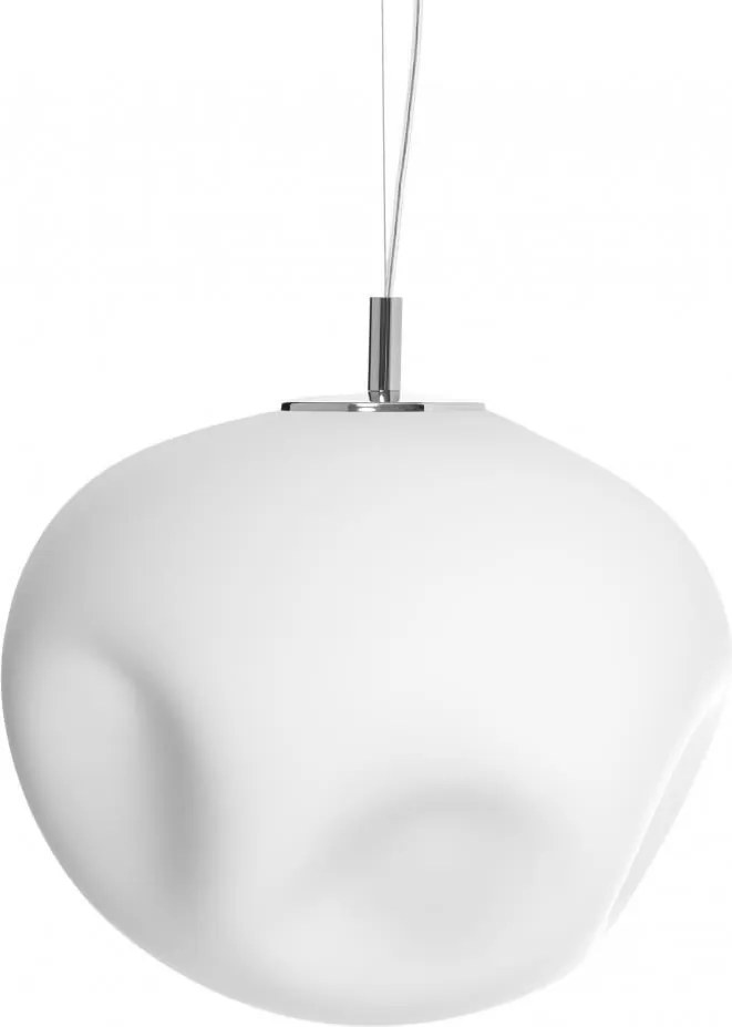 KASPA 11067103 CLEO L Modern Függesztett Lámpa Fehér, Króm E27 IP20