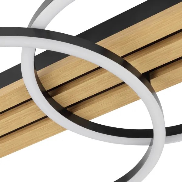 Brilliant - LED dimmelhető mennyezeti lámpa CALMA LED/21W/230V fekete