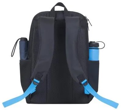 Notebook hátizsák, acél kulaccsal, 15,6, RIVACASE Regent 8068, fekete (NTRB8068B)