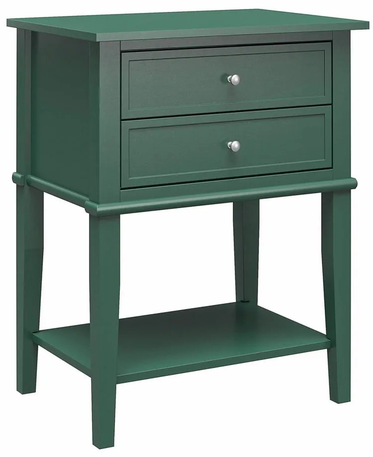 Zöld éjjeliszekrény Franklin – Støraa