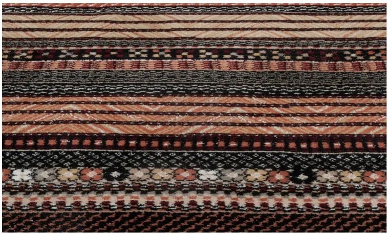 Nepal Dark mintás futószőnyeg, 67 x 245 cm - Zuiver