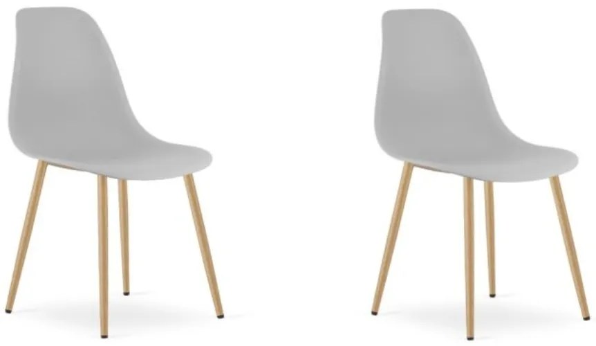 2 db világosszürke szék szett OSAKA