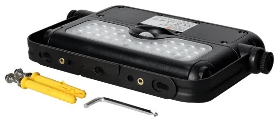 LED napelemes reflektor érzékelővel LED/5W/3,7V 4000K IP65 3000 mAh