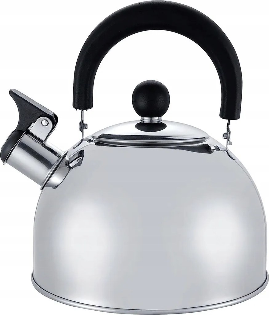 Milestone hagyományos acél vízforraló 2 l szürke-ezüst árnyalatok